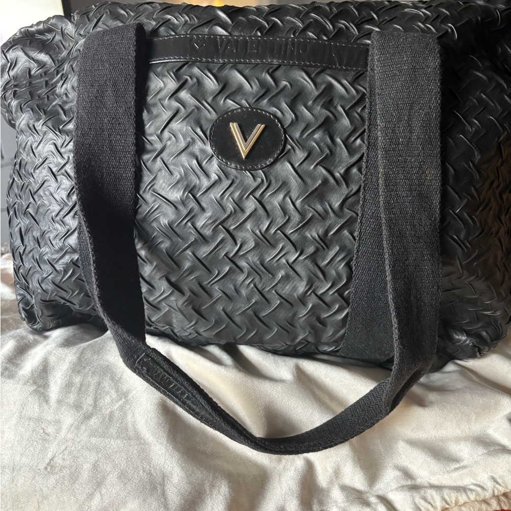 Valentino Black Tote Bag